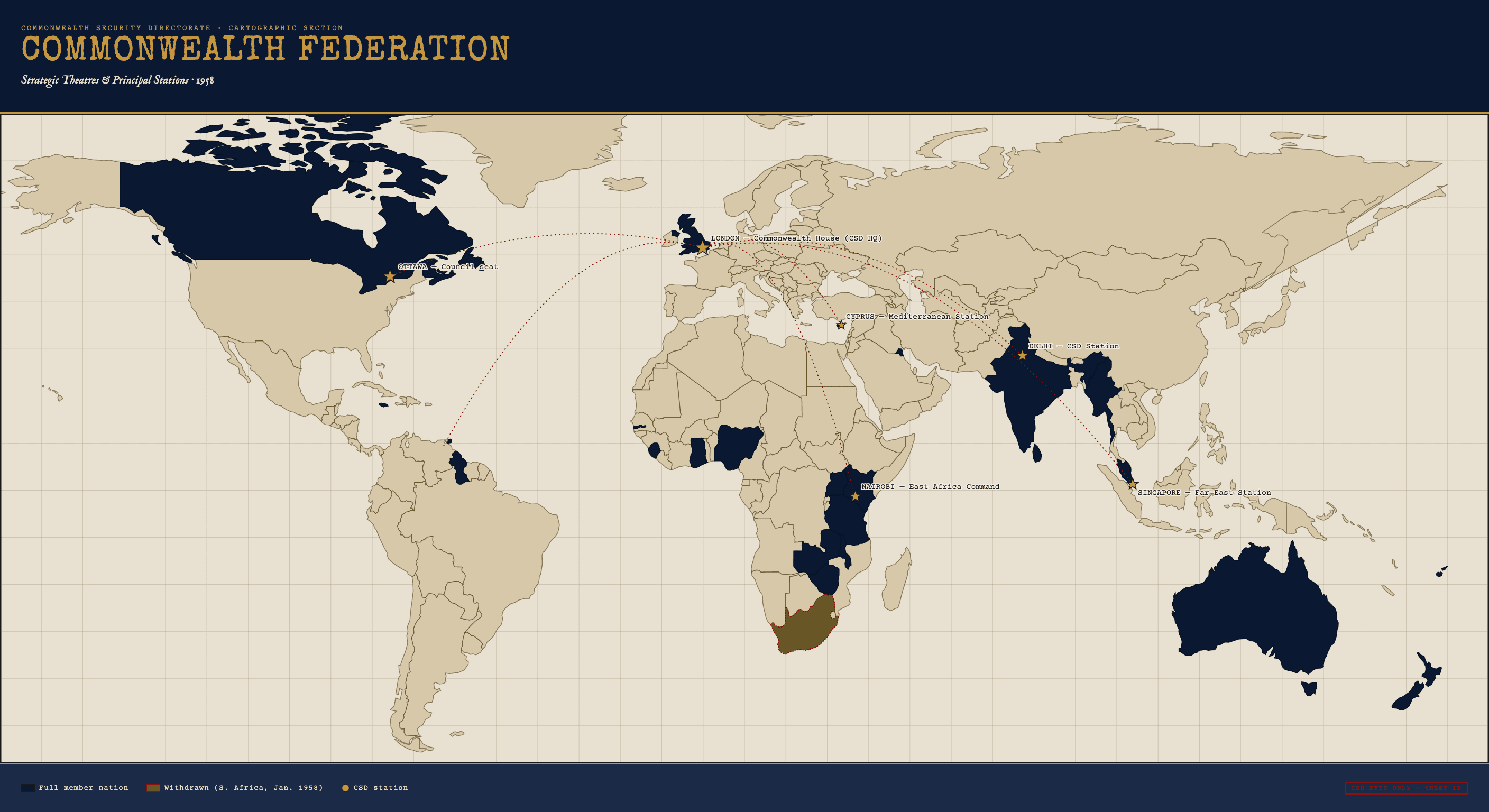 FEDERATION map sheet